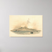 Mount Vesuvius Canvas Afdruk (Voorkant)