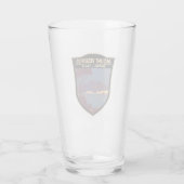 Mount Vesuvius Golf van Napels Badge  Glas (Achterkant)
