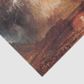 Mount Vesuvius in Eruption door J.M.W. Turner Tissuepapier (Detail)