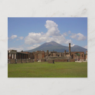 Mount Vesuvius, Pompeii Briefkaart