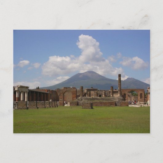 Mount Vesuvius, Pompeii Briefkaart (Voorkant)