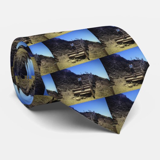 Mount Vesuvius Stropdas (Opgerold)