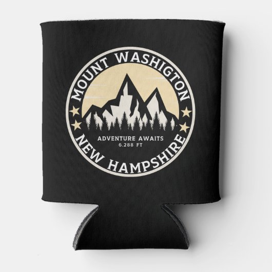 Mount Washington Adventure Awaits Blikjeskoeler (Voorkant)