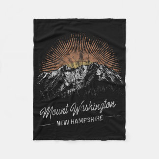 Mount Washington Bergen New Hampshire Wandelen Vi Fleece Deken