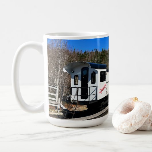 Mount Washington Cog Railway Koffiemok (Met donut)