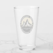 Mount Washington Forest Landscape Glas (Achterkant)