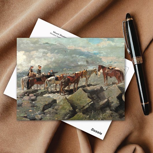 Mount Washington Horses Winslow Homer Briefkaart