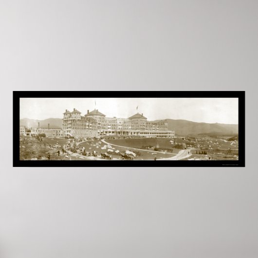Mount Washington Hotel Photo 1905 Poster (Voorkant)