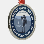 Mount Washington Metalen Ornament (Rechts)