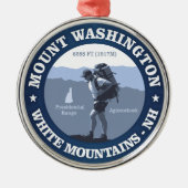 Mount Washington Metalen Ornament (Voorkant)