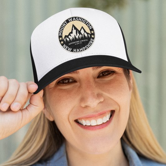 Mount Washington Mountain Landscape Souvenir Trucker Pet