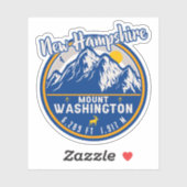 Mount Washington New Hampshire Sticker (Vel)