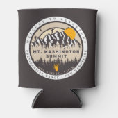 Mount Washington New Hampshire Wandelcamping Blikjeskoeler (Voorkant)