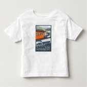 Mount Washington, New HampshireCog Railroad Kinder Shirts (Voorkant)