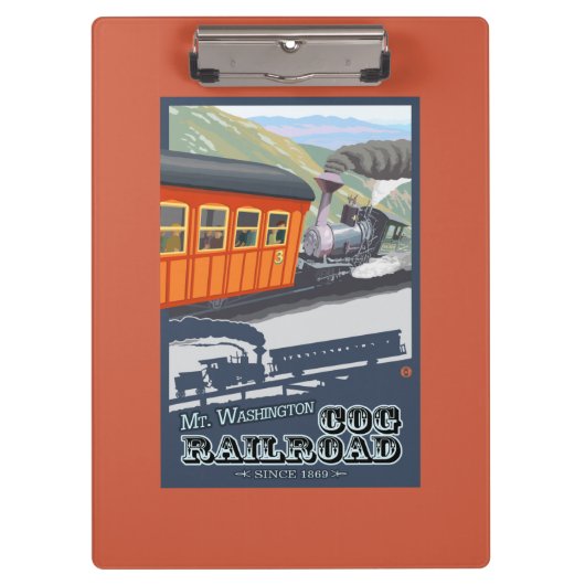 Mount Washington, New HampshireCog Railroad Klembord (Voorkant)