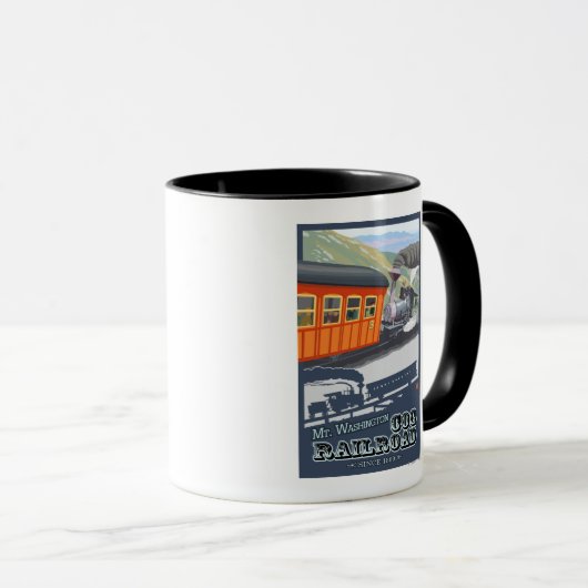 Mount Washington, New HampshireCog Railroad Mok (Voorkant rechts)