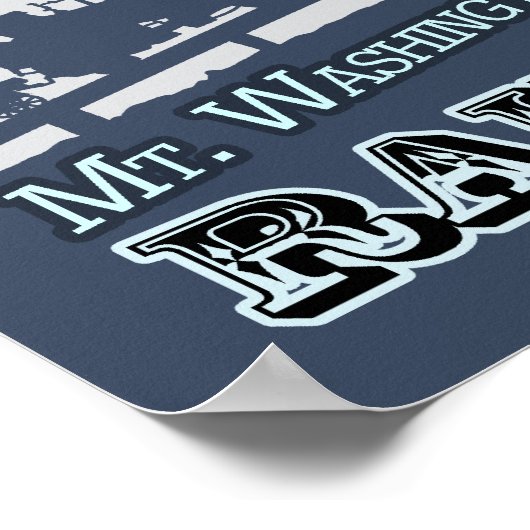 Mount Washington, New HampshireCog Railroad Poster (Hoek)