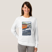 Mount Washington, New HampshireCog Railroad T-shirt (Voorkant volledig)
