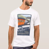 Mount Washington, New HampshireCog Railroad T-shirt (Voorkant)
