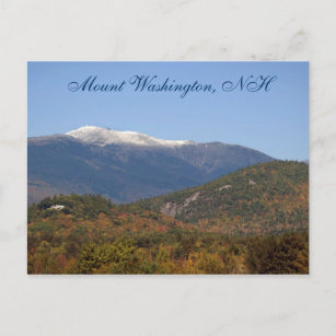Mount Washington,     NHPostcard Briefkaart