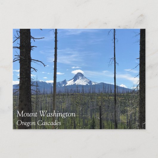 Mount Washington, Oregon Briefkaart (Voorkant)
