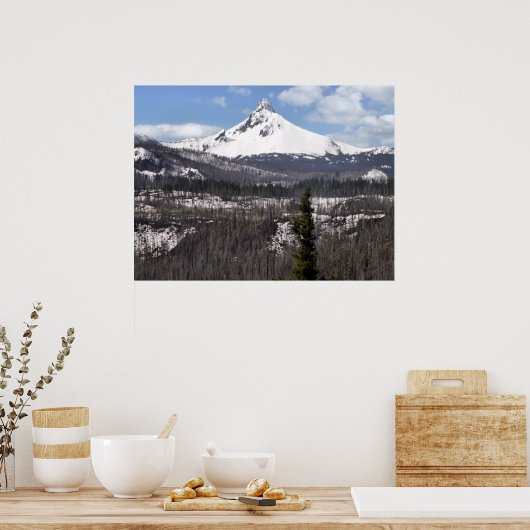 Mount Washington Poster (Keuken)