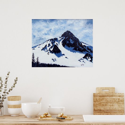 Mount Washington Poster (Keuken)