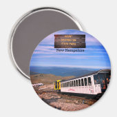 Mount Washington State Park New Hampshire Magnet (Voorkant / Achterkant)