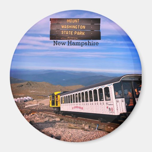 Mount Washington State Park New Hampshire Magnet (Voorkant)