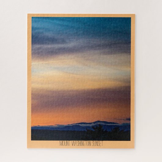 Mount Washington Sunset Legpuzzel (Verticaal)