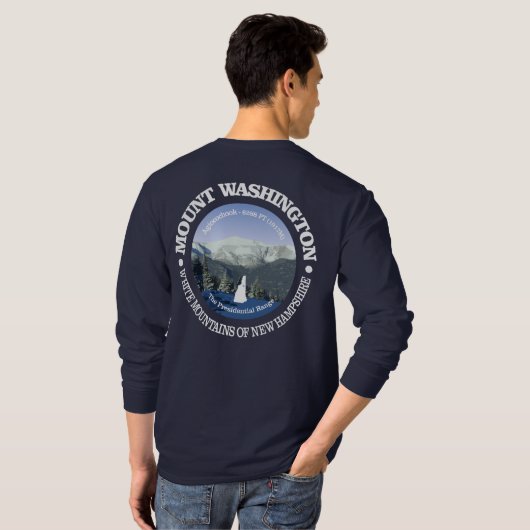 Mount Washington T-shirt (Achterkant volledig)