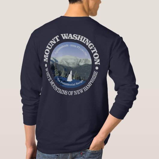 Mount Washington T-shirt (Achterkant)