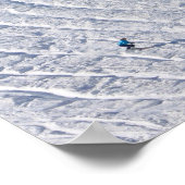 Mount Washington Tuckermans Ravine Skiier Poster (Hoek)