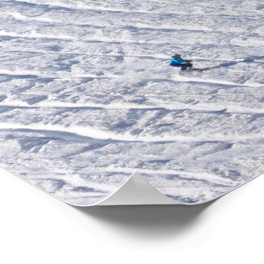 Mount Washington Tuckermans Ravine Skiier Poster (Hoek)