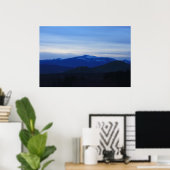 Mount Washington Twilight Poster (Thuiskantoor)