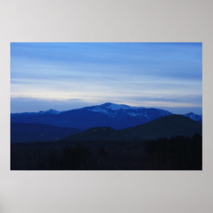 Mount Washington Twilight Poster