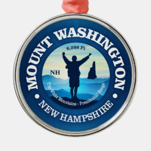 Mount Washington (V) Metalen Ornament