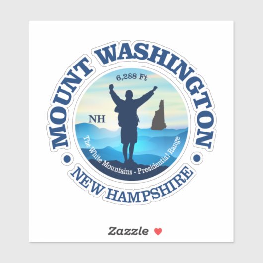 Mount Washington (V) Sticker (Vel)