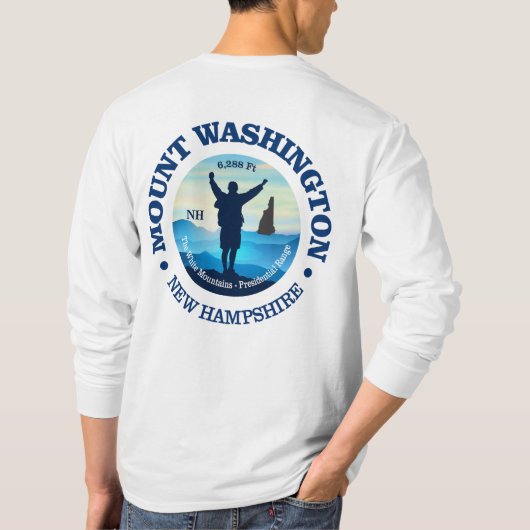 Mount Washington (V) T-shirt (Achterkant)