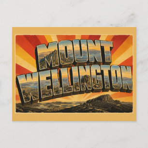 Mount Wellington Tasmanië Australië Alpiene Piek  Briefkaart