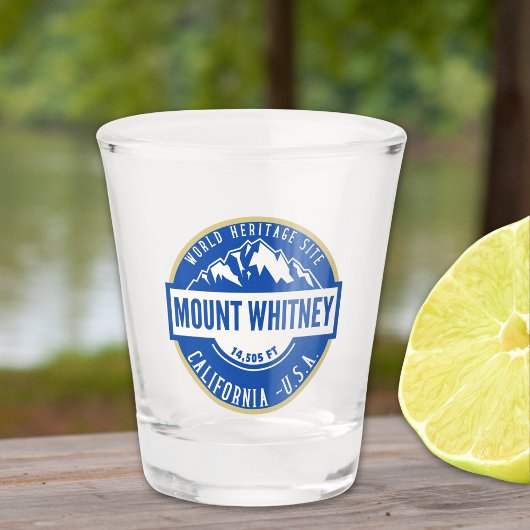 Mount Whitney: California's Sierra Crest Shot Glas