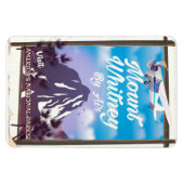 Mount Whitney, Classic California Travel poster Magneet (Horizontaal)