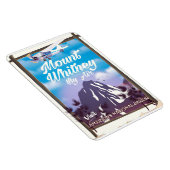 Mount Whitney, Classic California Travel poster Magneet (Rechterzijde)