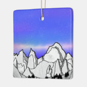 Mount Whitney Keramisch Ornament (Links)