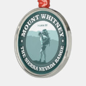 Mount Whitney Metalen Ornament (Links)