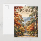 Mount Wilson Australië Briefkaart (Voorkant / Achterkant)