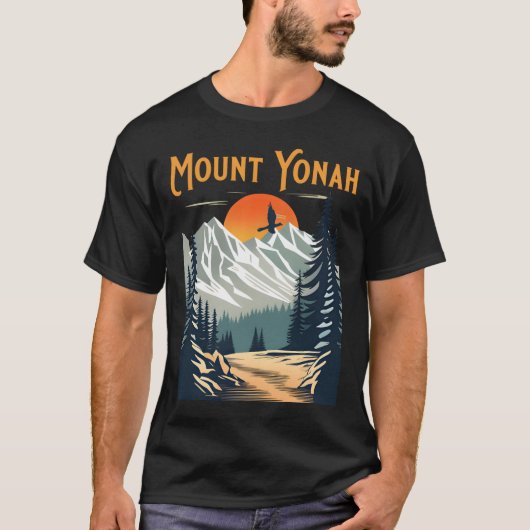 Mount Yonah Wandelen T-shirt (Voorkant)