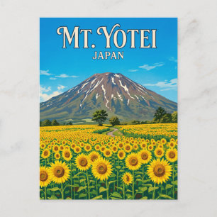 Mount Yotei Japan wordt ook wel Ezo Fuji genoemd v Briefkaart