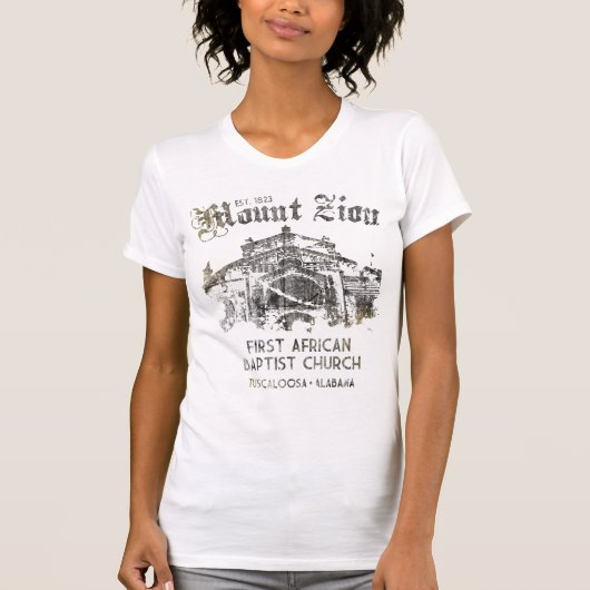 Mount Zion First African Baptist Church T-shirt (Voorkant)