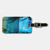 Mountain Across Hanalei Bay Kauai Abstract Bagagelabel (Voorkant horizontaal)